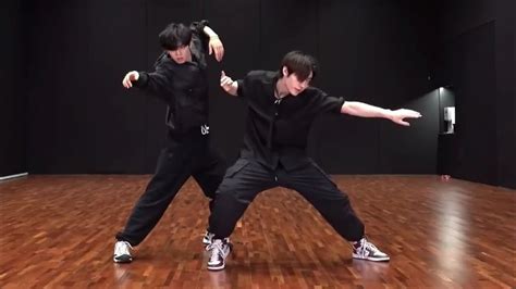 Enhypen Sunghoon X Cha Jun Hwan Black Swan Dance Practice Mirrored