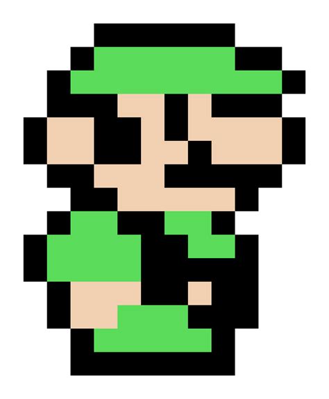 Pixilart Luigi By Gioeleworld