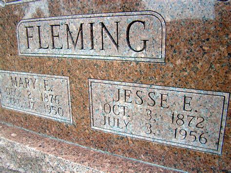 Jesse Edward Fleming 1872 1956 Find A Grave Memorial