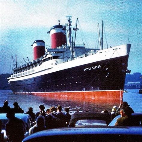 Sister Ship Of The Ss America The Ss United Statesthe United States