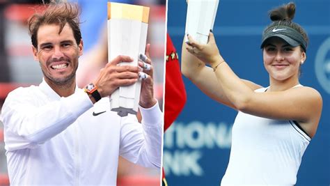 Rafael Nadal And Bianca Andreescu Crowned Champions In Mens Singles