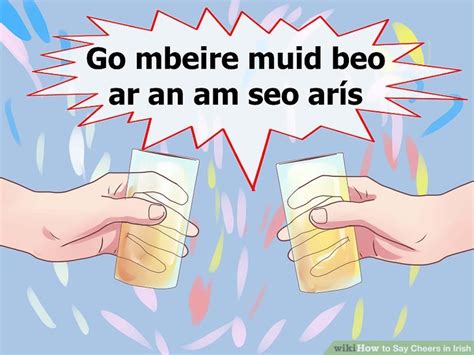 3 Ways To Say Cheers In Irish WikiHow