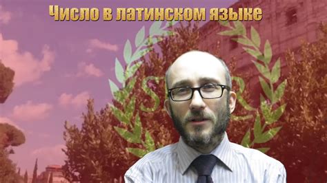 Латинский язык. Число - YouTube