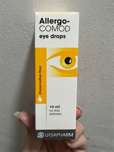 Allergo Comod Eye Drops Health And Nutrition Medical Supplies And Tools