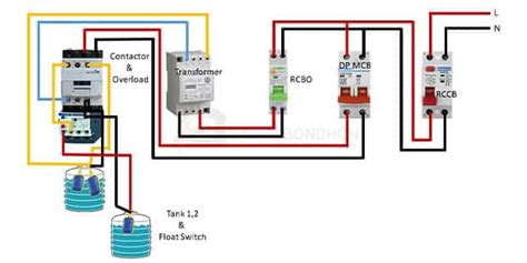 Contactor And Overload With Tank Wiring Earth Bondhon