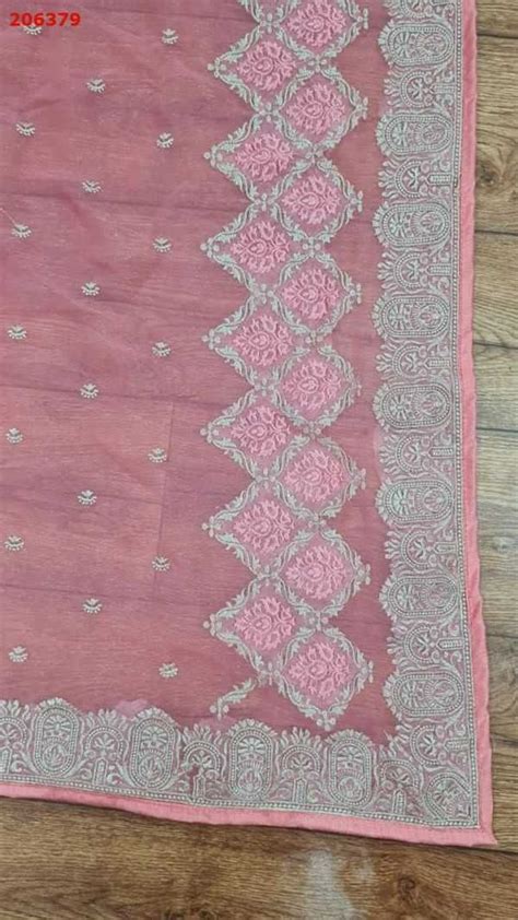 Box Pallu Saree Embroidery Design