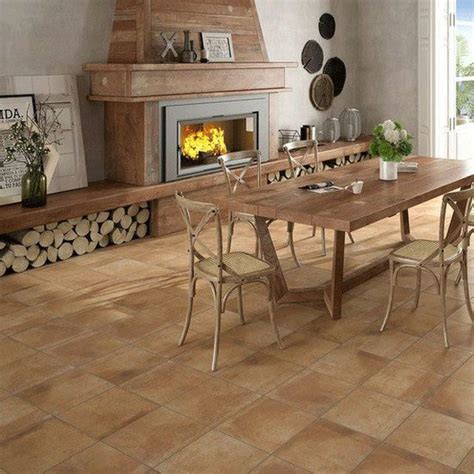 Arcilla Ocre Terracotta Effect Porcelain Floor Tile