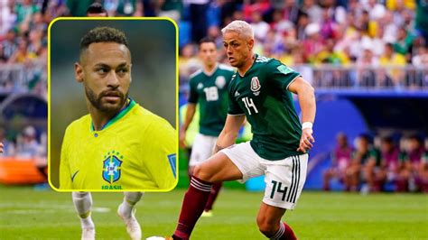 Javier ´chicharito´ Hernández Manda Emotivo Mensaje A Neymar Jr Tras