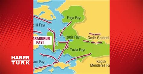 İZMİR DEPREM RİSK HARİTASI 2023 İzmir deprem fay hattı nereden