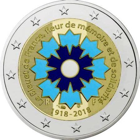 Euros Comm Mo Be France Armistice Et Bleuet