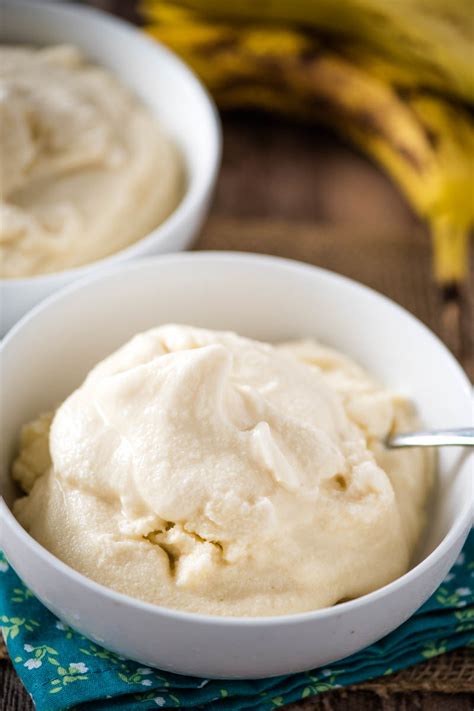 Homemade Banana Ice Cream With Condensed Milk No Eggs Banana Poster