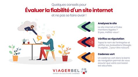 Comment évaluer la fiabilité dun site Web Viagerbel