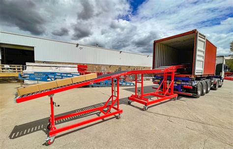 High Rise Telescopic Unloading Conveyor Coveya