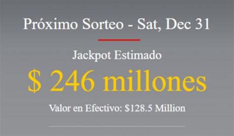 Resultados Powerball Online En Vivo Del Sábado 31 De Diciembre Sorteo Y