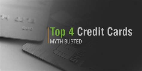 Top 4 Credit Card Myths Busted Check Out The Facts Wishfin