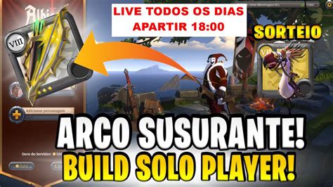 Albion Online MELHORES BUILDS PARA JOGAR SOLO ARCO SUSURANTE 2023