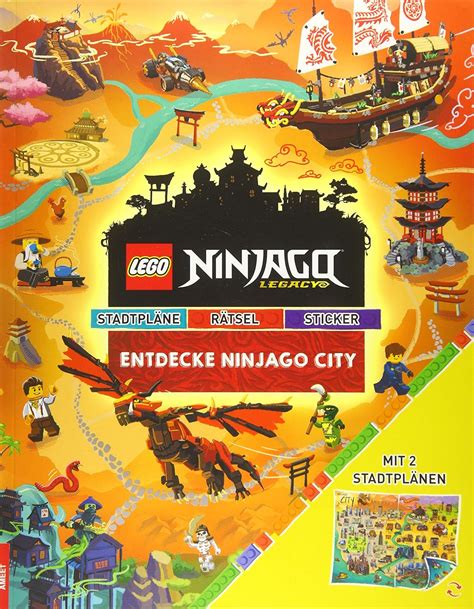 Lego Ninjago Entdecke Ninjago City Stadtpl Ne R Tsel Sticker