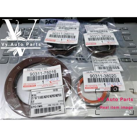 Oil Seal Gear Box Set Vios 03 18y NCP42 NCP93 NCP150 Flywheel Drive