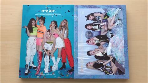 ♡Unboxing ITZY 있지 1st Mini Album IT’z ICY (IT’z & ICY Ver.)♡ - YouTube