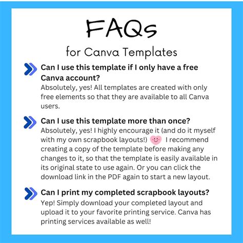 12x12 CANVA Scrapbook Templates Scrapbook Layout Template Digital