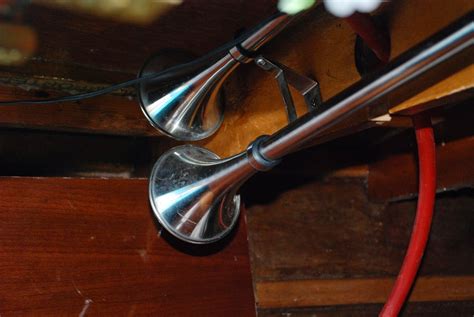 my wooden speed boat build: Boat horn