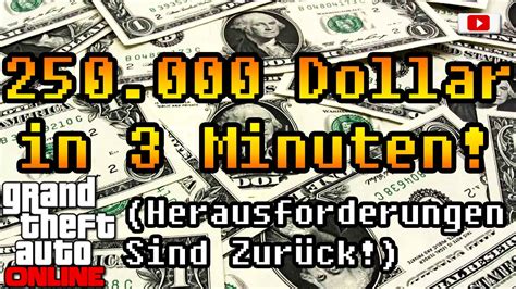 Grand Theft Auto 5 Online Solo 250 000 Dollar In 3 Minuten