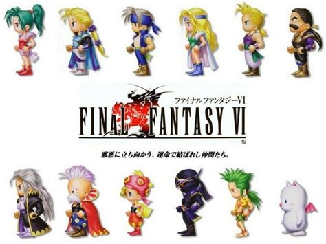 Final Fantasy Vi Wallpapers Wallpaper Cave