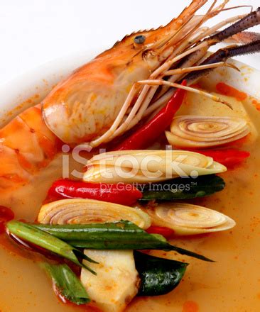 Tom Yam Kung Spicy Shrimp Soup Stock Photo Royalty Free Freeimages