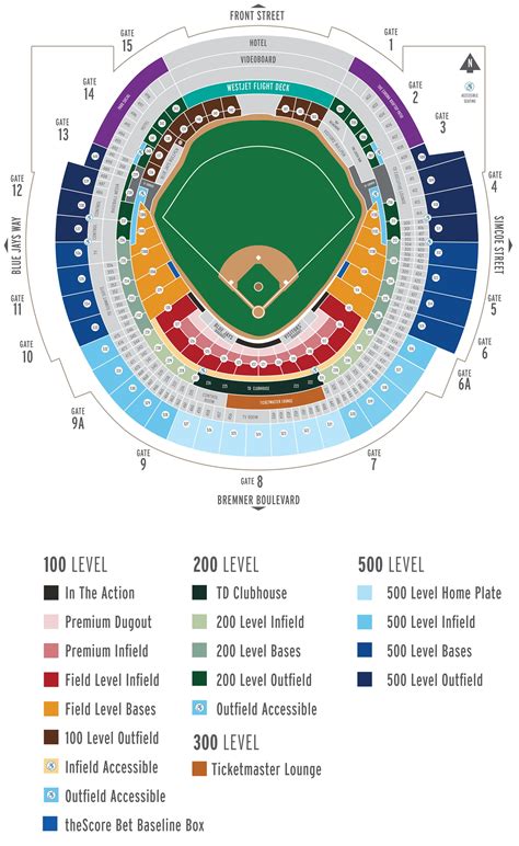 Rogers Centre Toronto Seating Chart