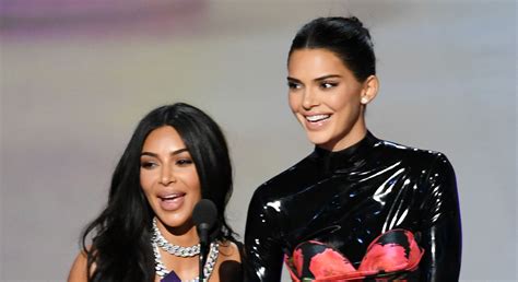 Kim Kardashian Pokes Fun At Kendall Jenners Dating History Wears Her