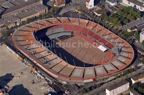 ZÜrich Von Oben Stadion Letzigrund In Zürich