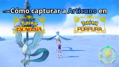 Cómo capturar a Articuno en Pokémon Escarlata y Púrpura DLC Parte 2