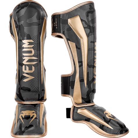 ММА шингарды Venum Elite Dark Camo/Gold купить в Москве