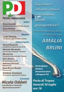 Turismo E Infrastrutture Il Pd Lancia Da Tropea La Sua Proposta Di