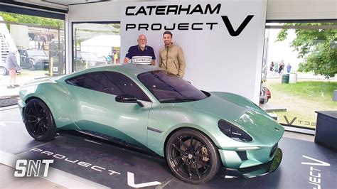 FIRST LOOK Caterham Project V With It S Designer Anthony Jannarelly