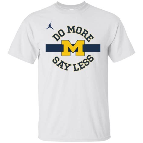 Do More Say Less Michigan T Shirt Shirts Owl