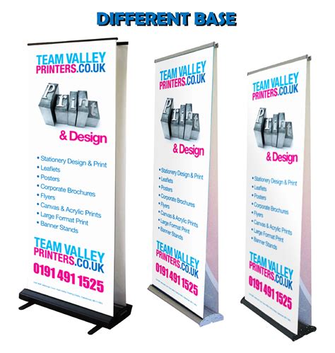 Portable Retractable Banner Pull Up Banner Stands Roll Up Display