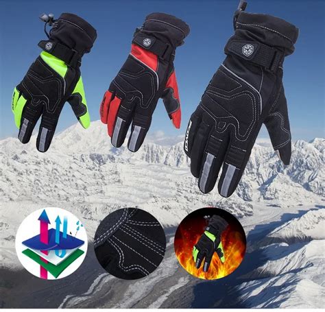 Scoyco Parts Guantes Impermeables Para Montar En Moto Resistentes Al