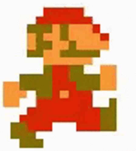 8 Bit Mario Running GIFs Tenor