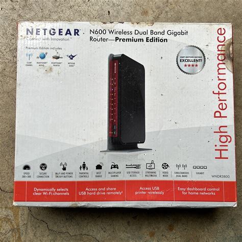 Netgear Wndr N Premium Ed Dual Band Gigabit Wireless Router