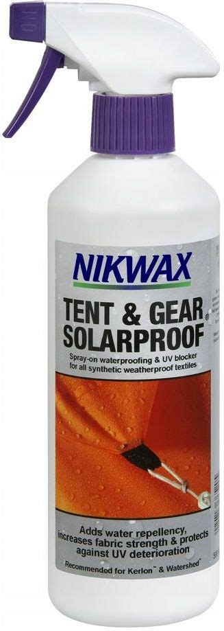 Nikwax Impregnat Do Namiotów I Sprzętu Tent Gear Solarproof 500Ml