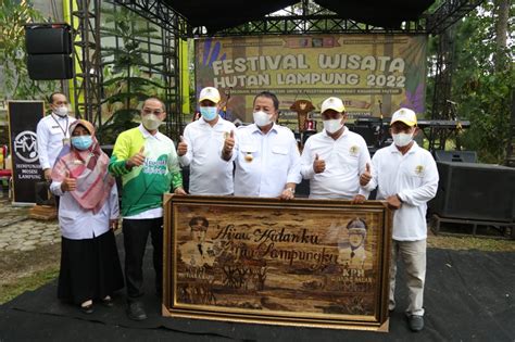 Gubernur Arinal Buka Puncak Festival Wisata Hutan Lampung Tahun