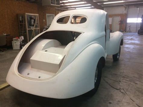 Project Car 1941 Willys Coupe Fiberglass Body For Sale Photos Technical Specifications