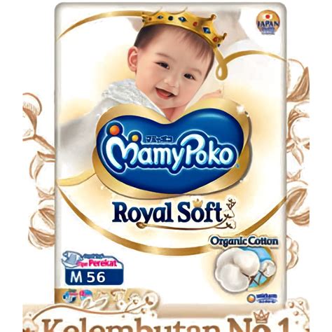 Jual Mamy Poko Perekat Royal Soft S60 M56 L48 XL40 XXL32 Megapopok