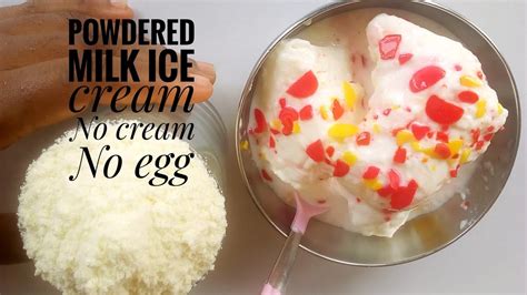 POWDERED MILK ICE CREAM HOW TO MAKE VANILLA ICE CREAM AT HOME USING