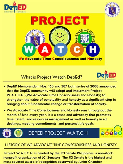 Group 4 Deped Project Watch Pdf Integrity Teachers