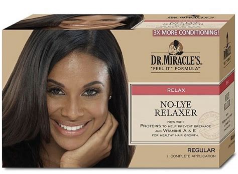 Dr Miracles No Lye Regular Relaxer Kit 1 Application Cc Hair And Beauty