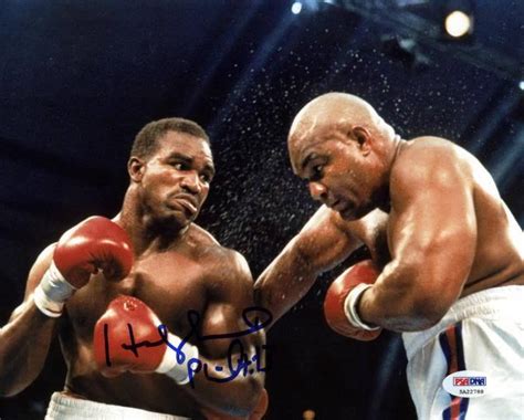 Evander Holyfield vs. George Foreman. George proves he is still a great ...