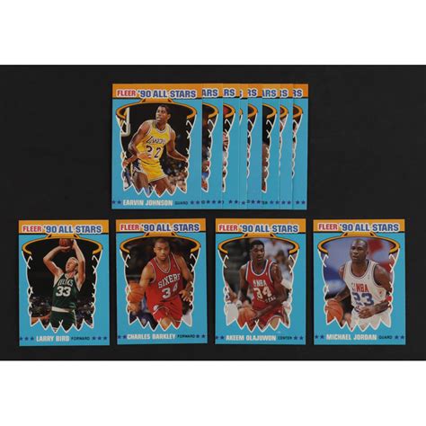 Fleer All Stars Basketball Complete Set Of Cards With