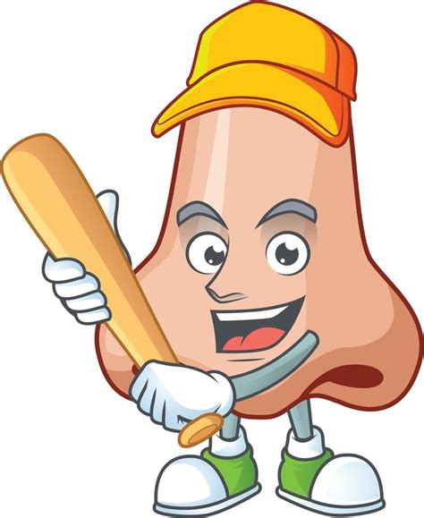 Nose Cartoon Character 21288615 Vector Art At Vecteezy